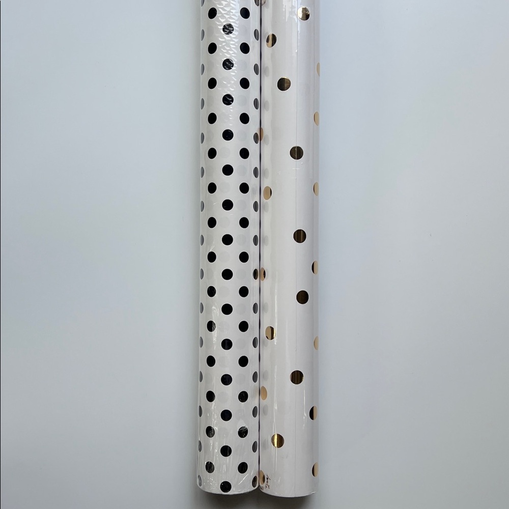 NEW Kate Spade New York Wrapping Paper Rolls - 2 Pack - Picture 3 of 12